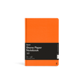 Karst, Stone Paper, A5 Hardcover Lined Notebook Tangerine