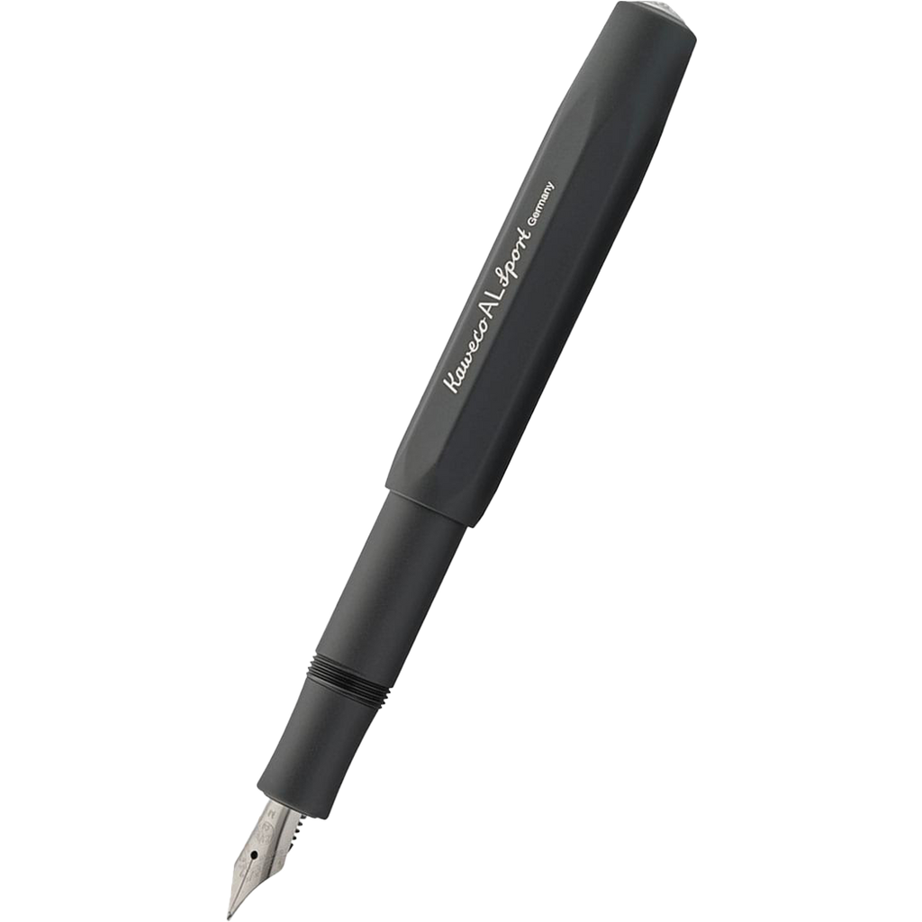 Kaweco, AL Sport Fountain Pen, Black, Medium
