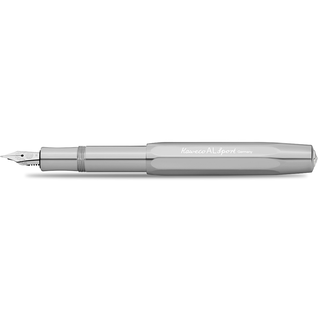 Kaweco, AL Sport Fountain Pen, Raw Polished, Fine