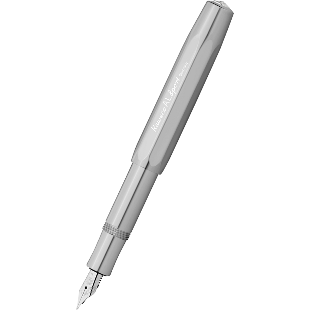 Kaweco, AL Sport Fountain Pen, Raw Polished, Fine