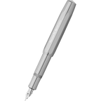 Kaweco, AL Sport Fountain Pen, Raw Polished, Fine