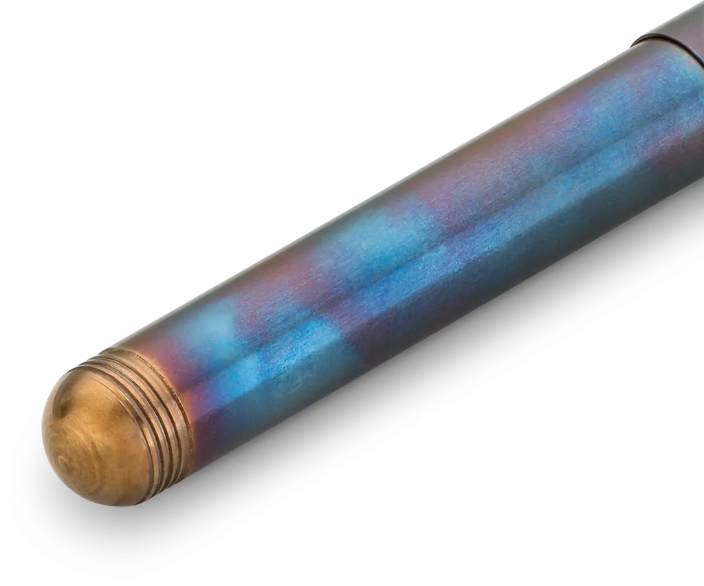 Kaweco, Liliput Capped Ballpoint Pen - 1.0 mm - Fireblue