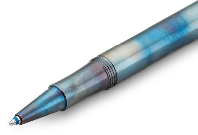 Kaweco, Liliput Capped Ballpoint Pen - 1.0 mm - Fireblue