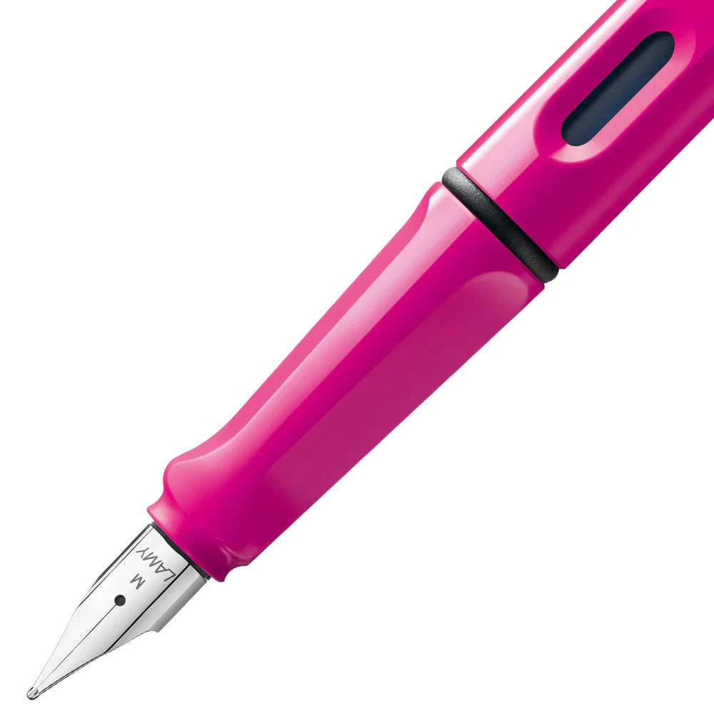 Lamy, Safari Fountain Pen, Pink, Medium