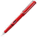 Lamy, Safari Fountain Pen, Red, Medium