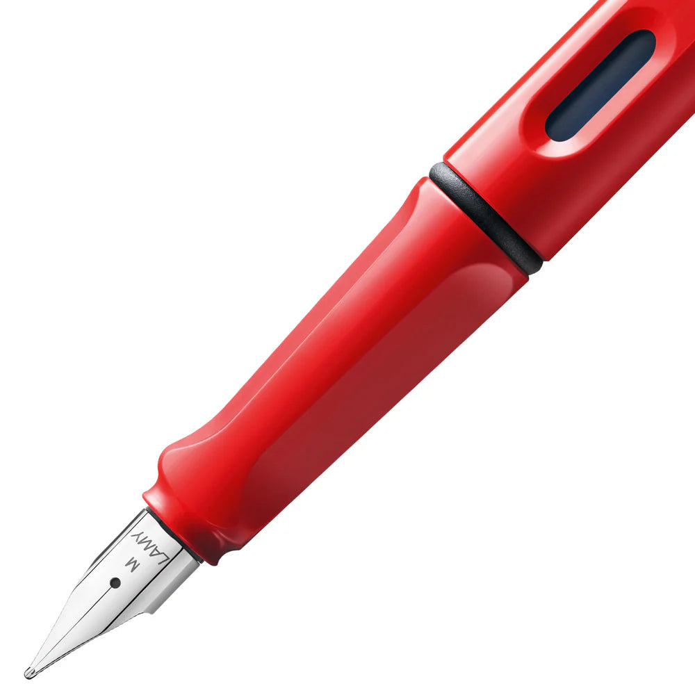 Lamy, Safari Fountain Pen, Red, Medium