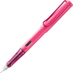 Lamy, Safari Fountain Pen, Neon Pink, Medium