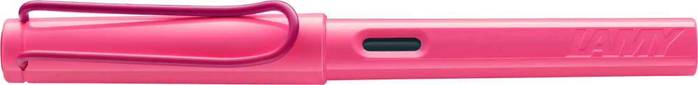 Lamy, Safari Fountain Pen, Neon Pink, Medium