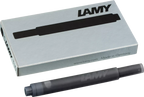 LAMY, FOUNTAIN PEN, T10 REFILL, BLACK 5 PACK CARTRIDGE