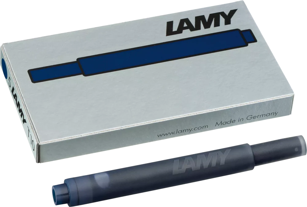 LAMY, FOUNTAIN PEN, T10 REFILL, BLACK/BLUE 5 PACK CARTRIDGE