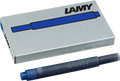 LAMY, FOUNTAIN PEN, T10 REFILL, BLUE, 5 PACK CARTRIDGE