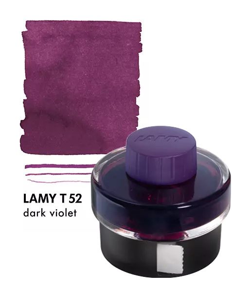 Lamy, T52 Dark Lilac Ink Standard Bottle, 50 ML