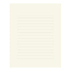 MIdori, MD Letter Pad Horizontal Ruled Lines