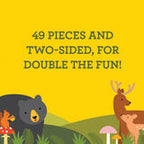 Chronicle Books, Two-sided Woodland On-the-Go Puzzle