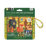Chronicle Books, Two-sided Woodland On-the-Go Puzzle