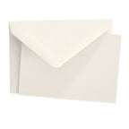 Original Crown Mill Color Vellum Note Card Box, Cream