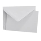 Original Crown Mill Color Vellum Note Card Box, Dove Grey