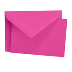 Original Crown Mill Color Vellum Note Card Box, Fushia