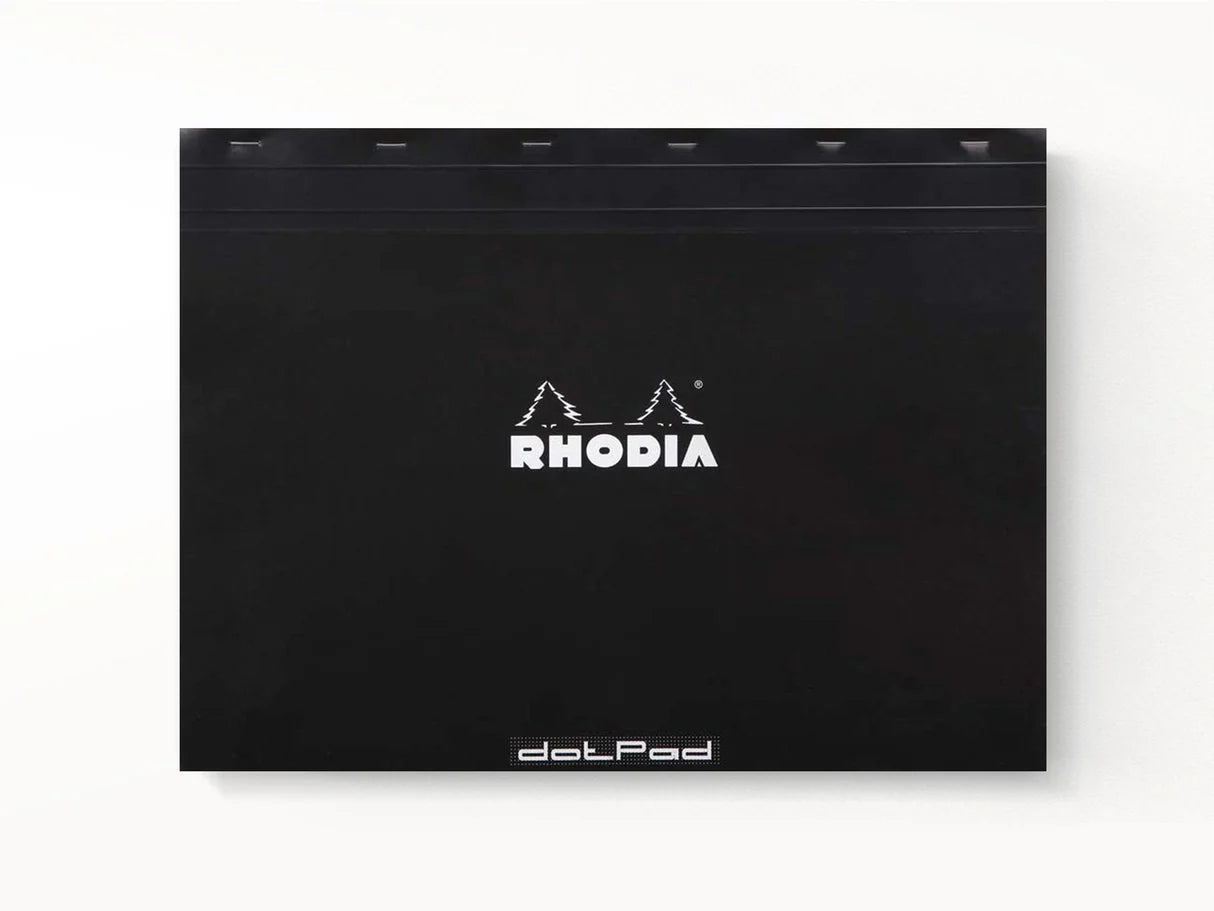 Rhodia Classic Notepad 16.5 x 12.5: Black Graph / 16.5" x 12.5"