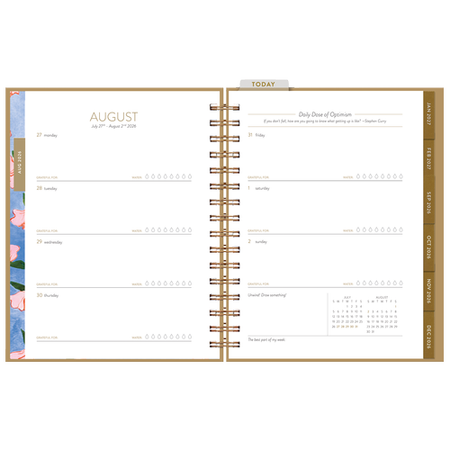 Seedlings, Angel 17-Month Weekly Planner