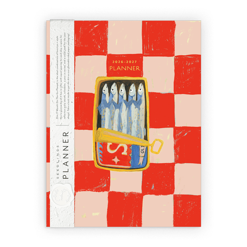 Seedlings, Sardines 17-Month On the Go Planner