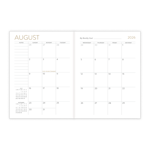 Seedlings, Sardines 17-Month On the Go Planner
