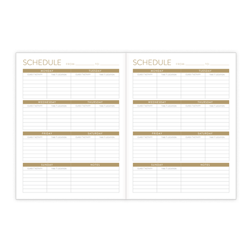 Seedlings, Sardines 17-Month On the Go Planner