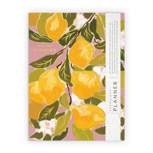 Seedlings, Lemons 17-Month On the Go Planner