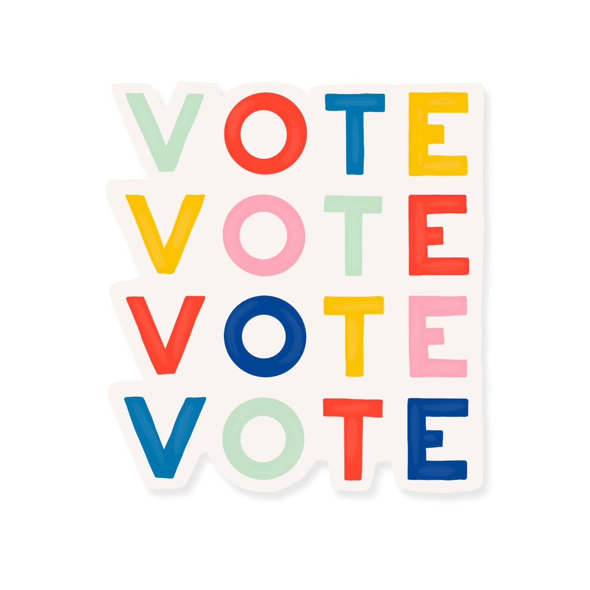 Slightly Stationery,  Vote Sticker