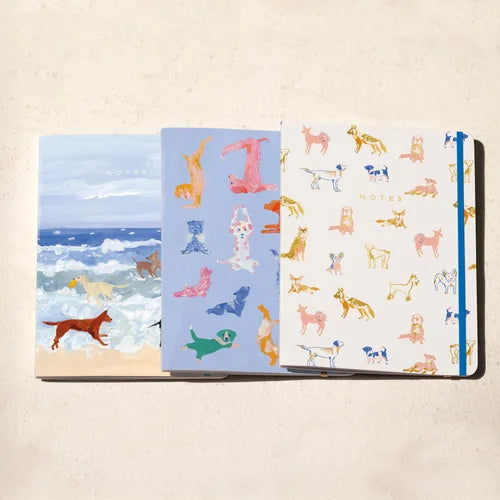 Seedlings, Dogs Three Notebook Set