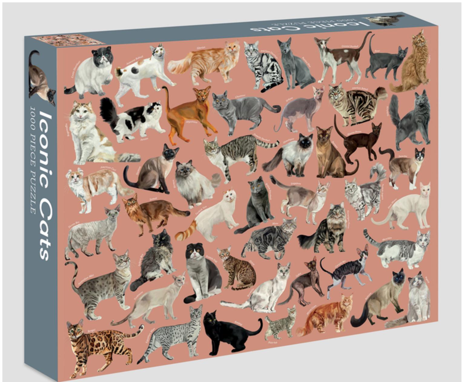 Penguin Random House, Iconic Cats: 1,000-Piece Jigsaw Puzzle