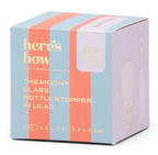 Here's How, The Moony Glass Bottle Stopper - Lilac