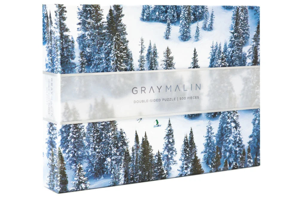 Chronicle, Puzzle 500 2 Sided Gray Malin Snow