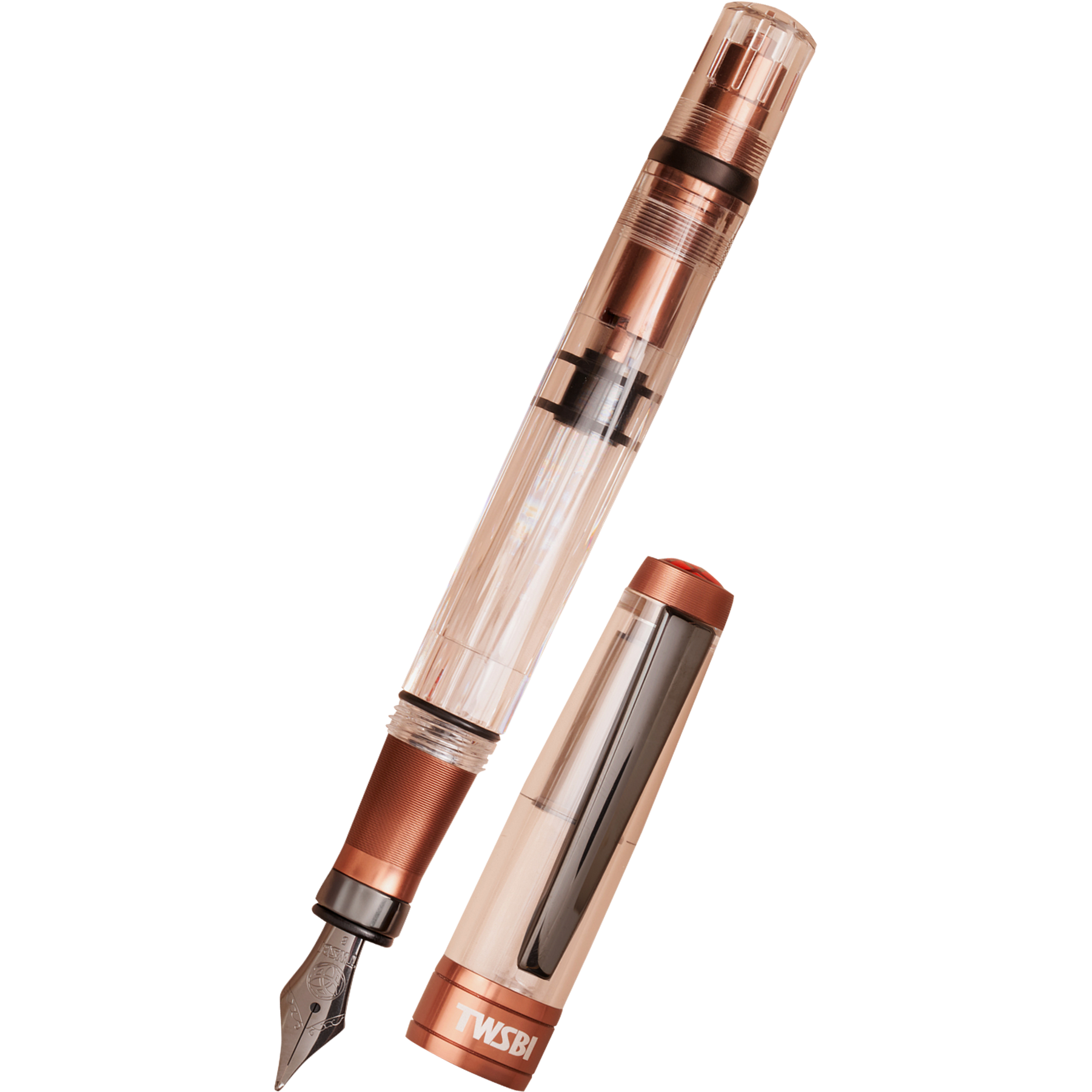 TWSBI, Diamond 580ALR Affogato Fountain Pen, Stub 1.1