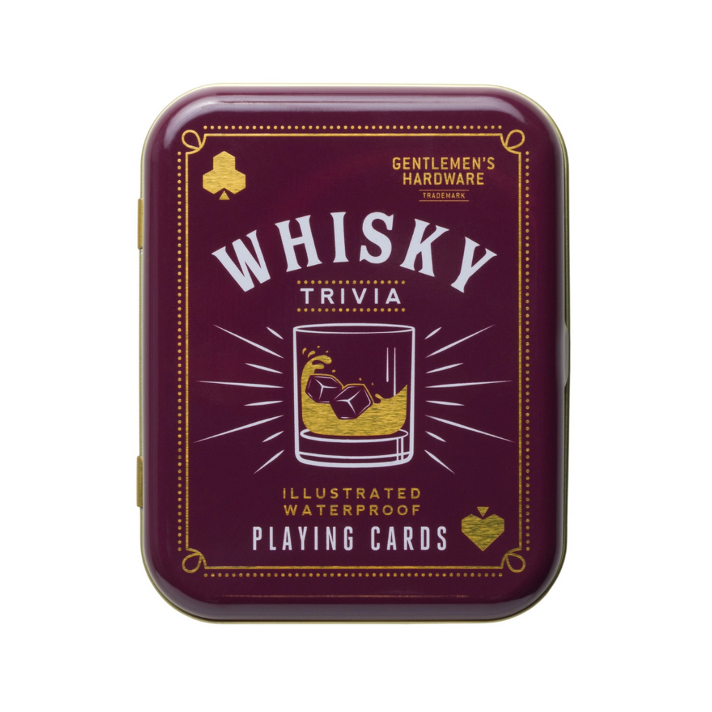 Gentlemen's Hardware, Whisky Trivia Playing Cards
