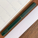 ystudio Classic Revolve Fountain Pen - Green, Medium