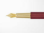ystudio Classic Revolve Fountain Pen - Red, Medium