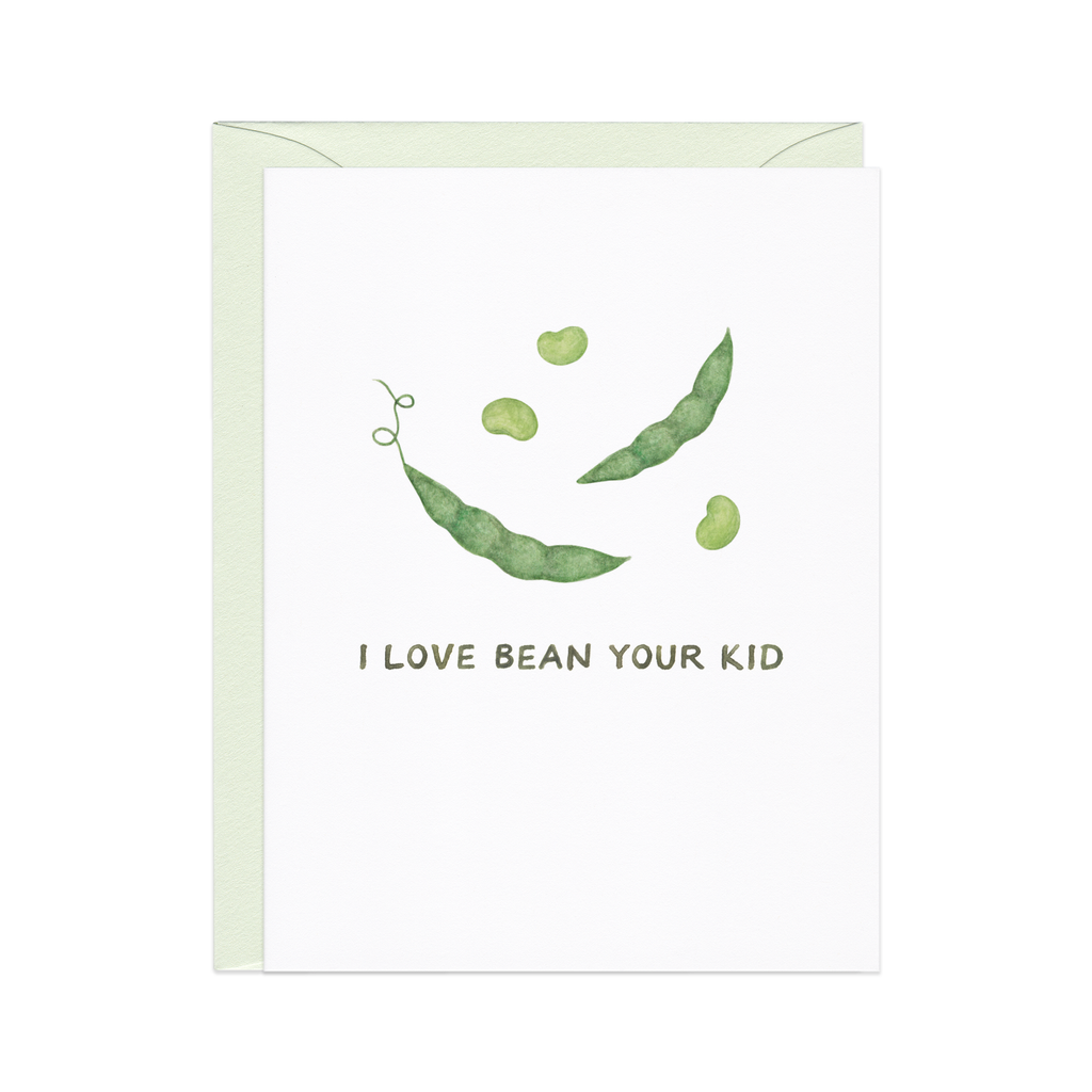 Amy Zhang - Bean Your Kid — Food Pun Mother's / Father's Day Card