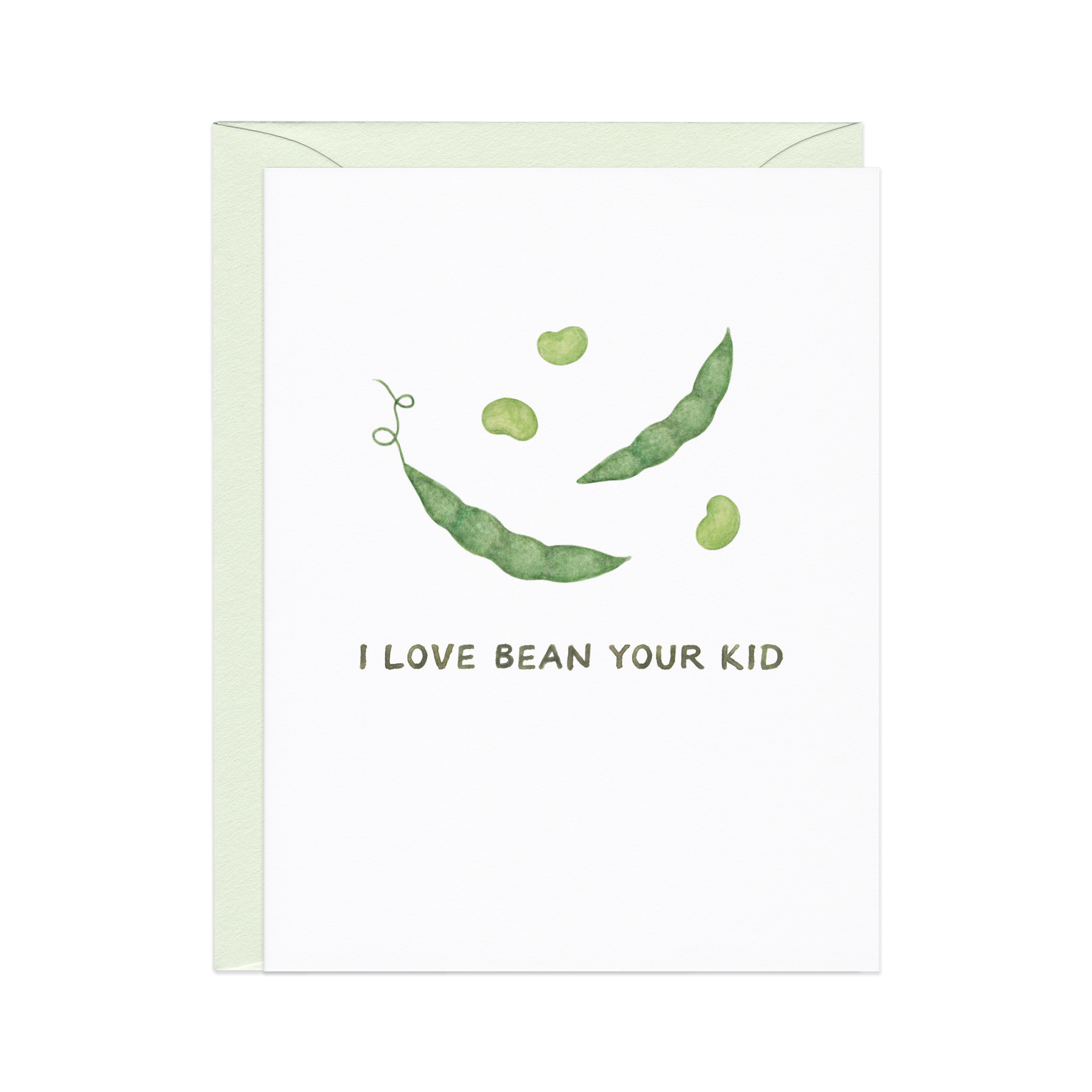 Amy Zhang - Bean Your Kid — Food Pun Mother's / Father's Day Card