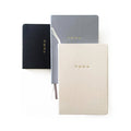 Studio Portmanteau - Wedding Vows Foil Embossed Linen Notebook | Neutral Tones: Cream