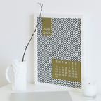 UncommonWares - Mod Gold 2025 Calendar