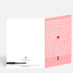 Pictrix Design - "Enter here" A2 notecard