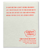 Ladyfingers Letterpress - Happy Anniversary Skyline Card