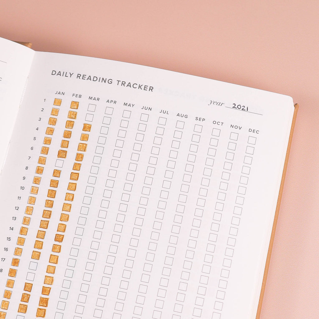 Kunitsa Co - Reading Journal (Avid Reader): Blush