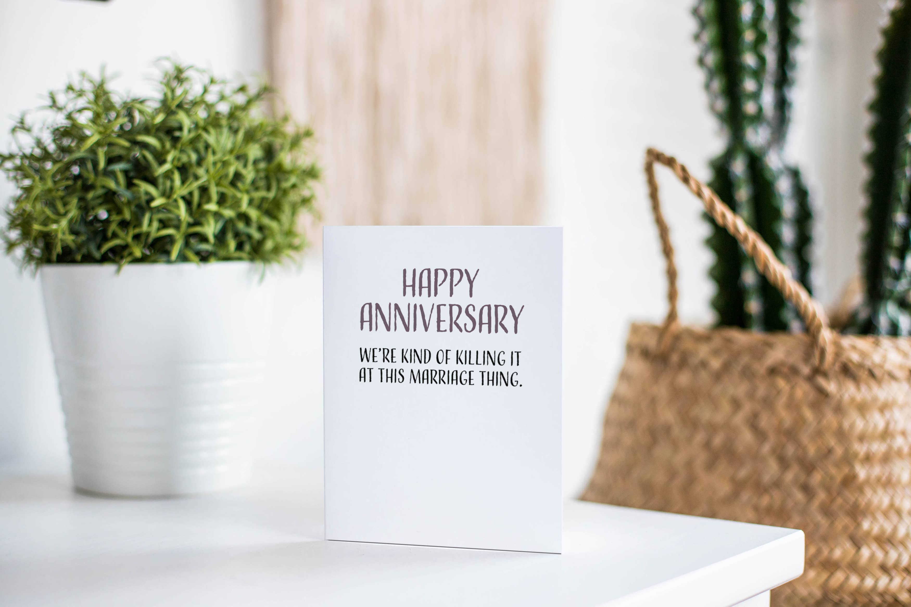 Modern Wit - Anniversary Card