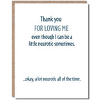 Modern Wit - Thank You For Loving Me, Anniversary Card