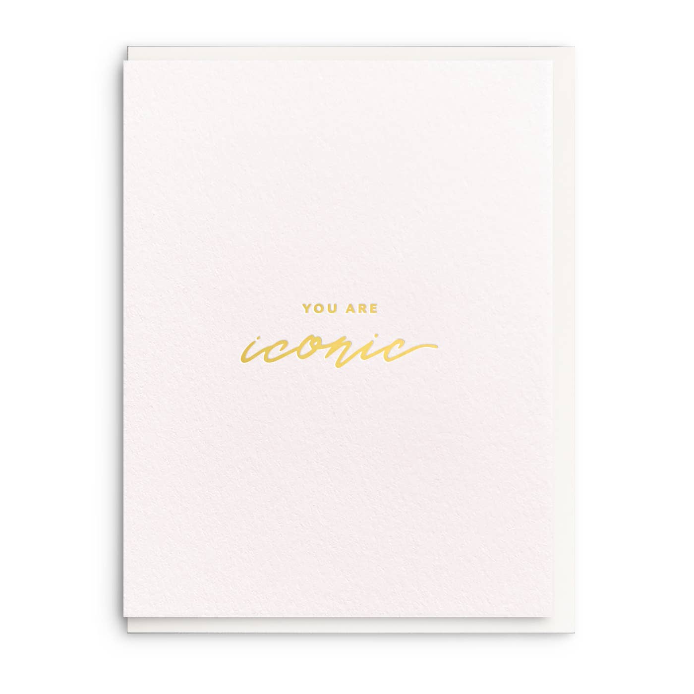 Dahlia Press - Iconic - Foil Everyday Greeting Card