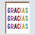 Morgan Swank Studio - Tres Gracias | Spanish Thank You Card
