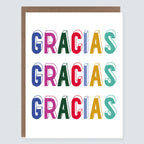 Morgan Swank Studio - Tres Gracias | Spanish Thank You Card