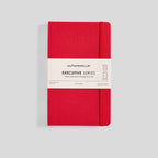 myPAPERCLIP - Executive Series Notebook - M (With Back Pocket): Ruled / Red